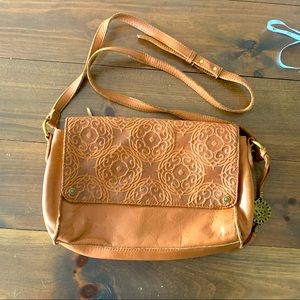 The Sak leather crossbody purse